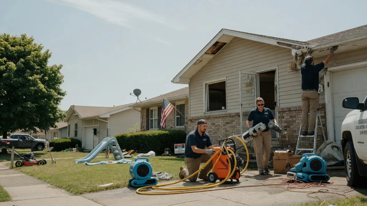Water Damage Restoration in Kinderhook, IL near me